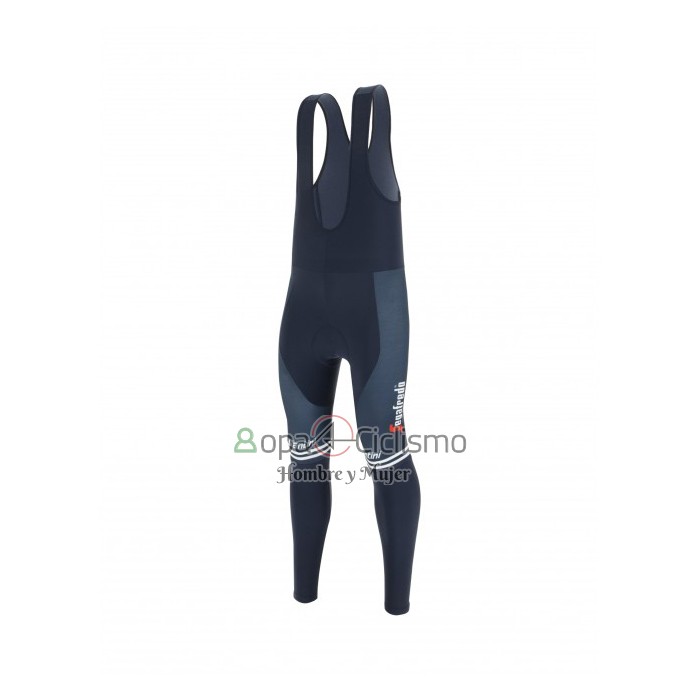 Trek Segafrojoo Ropa Ciclismo Culotte Largo 2021 Mangas Largas Blanco Profundo Azul
